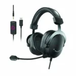 FIFINE AMPLIGAME H9 3.5MM HEADSET WITH USB CONTROL BOX FOR MUTE, I/O CONTROLS, 7.1 SURROUND SOUND FOR CONSOLE/PC