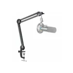 FIFINE BM63 Boom Arm Stand – 15.5 inch Arms, Built-in Springs, Supports Up to 2kg for Standard Microphones & Mounts