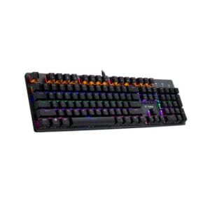 Rapoo V500SE Mixed Light 104 Keys Metal Wired (Red/Blue Switch) Mechanical Keyboard