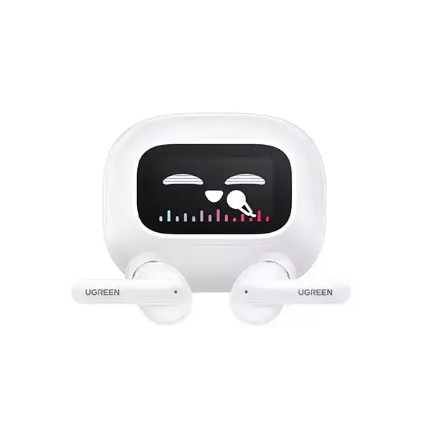 UGREEN HiTune T6 Magic Wireless Earbuds – White | Dooari UGREEN HiTune T6 Magic Wireless Earbuds – White | Dooari