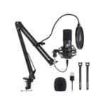 Maono AU-A04 Condenser Microphone Boom Arm Bundle Plug and Play