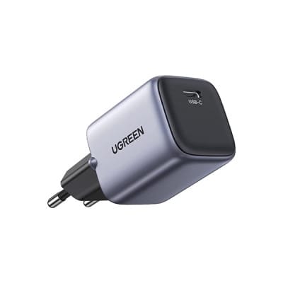 UGREEN-CD319-(25257)-Nexode-30W-USB-C-GaN-Fast-Charger---Space-Gray-4-400x400