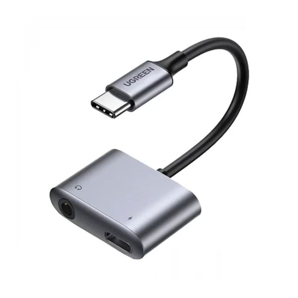 UGREEN-CM231-(60164)-2-in-1-USB-C-to-3.5mm-Adapter-600x600