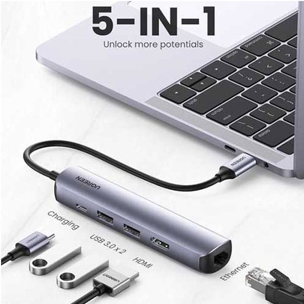 UGREEN-CM418-(10919)-Ultra-Slim-5-in-1-USB-C-Hub-2-600×600