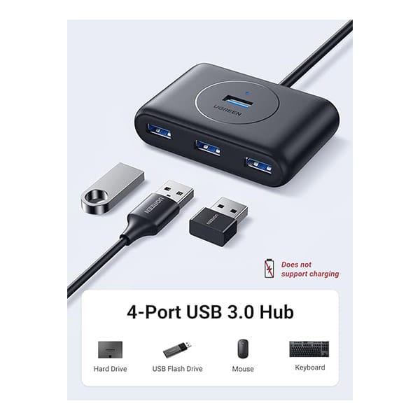UGREEN-CR113-(40850)-USB-3.0-Hub-with-USB-C-Port-1M—Black-1-600×600