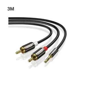 UGREEN AV116 (10590) 3.5mm to 2x RCA Cable - 3M