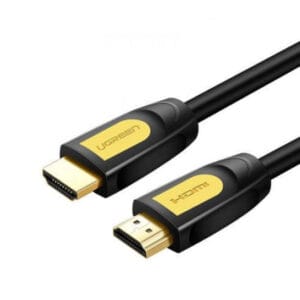 UGREEN HD101 (10129) HDMI Round Cable 2m (Yellow/Black)
