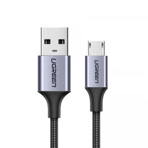 UGREEN-US290-(60148)-USB-2.0-A-to-Micro-USB-Cable-Nickel-Plating-Aluminum-Braid-2m-(Black)-600x600