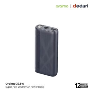 Oraimo 22.5W Super Fast 20000mAh Power Bank