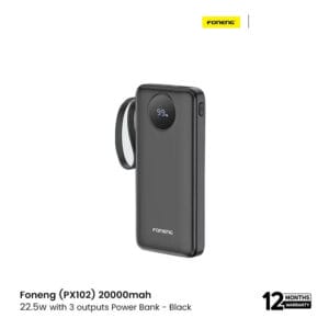 Foneng (PX102) 20000mAh 22.5W Power Bank
