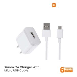 Xiaomi 2A Charger With Micro USB Cable