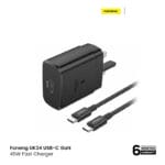 FONENG 45W GaN USB-C Wall Charger With Type-C Cable (UK34)